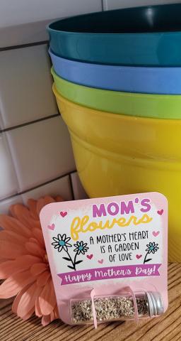 Mother's Day seed pots